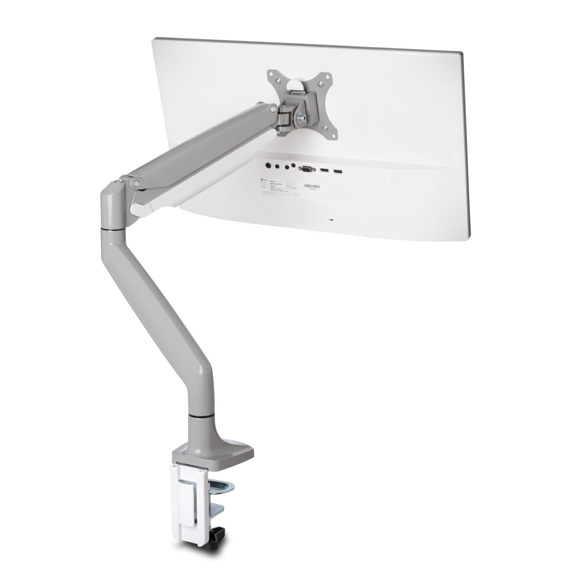 KENSINGTON KENSINGTON SMARTFIT ONE TOUCH ADJUSTABLE SINGLE MONITOR ARM - GREY K55470WW