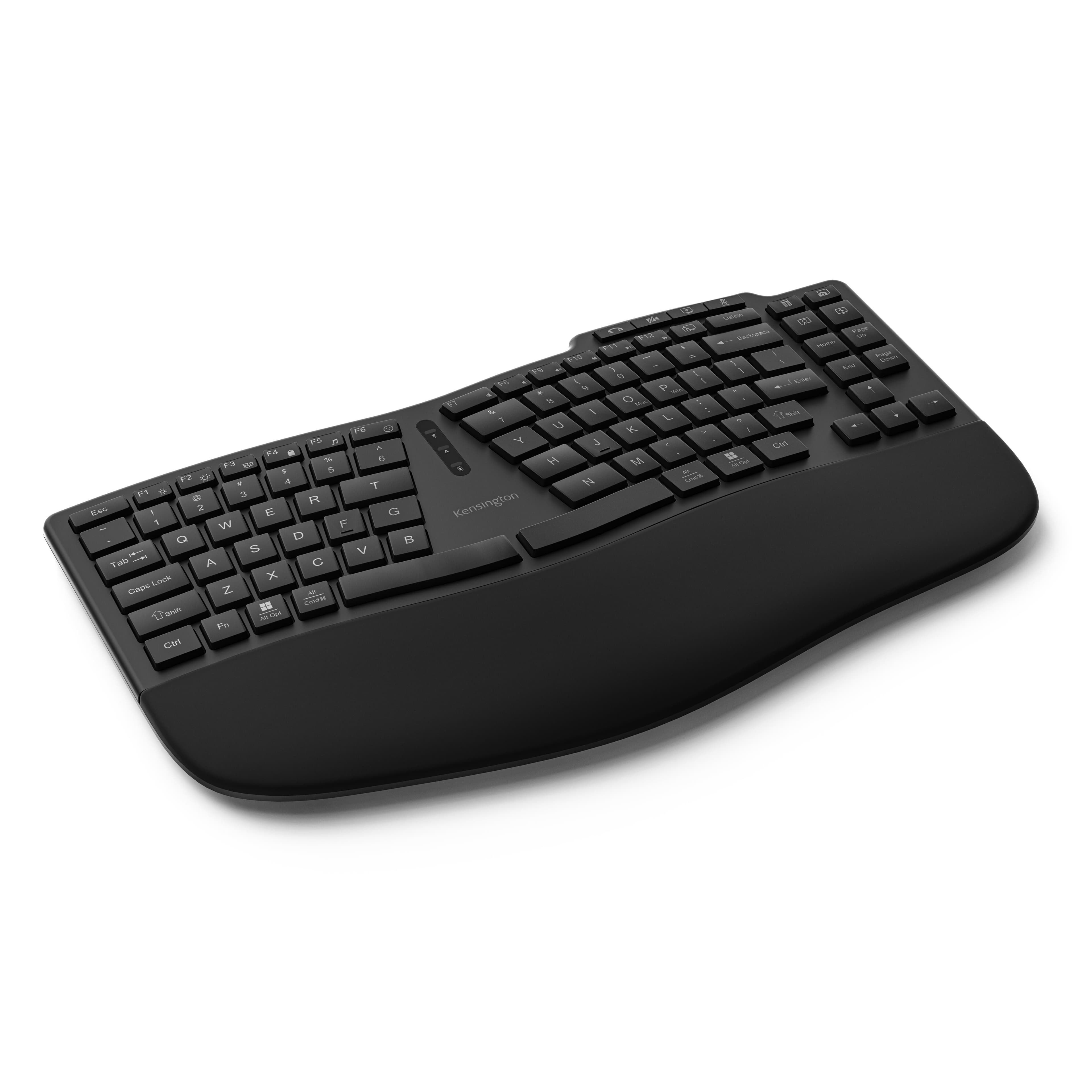 KENSINGTON KENSINGTON PRO FIT ERGONOMIC EQ TKL RECHARGEABLE WIRELESS KEYBORD, USB/BLUETOOTH, 3Y K75491US