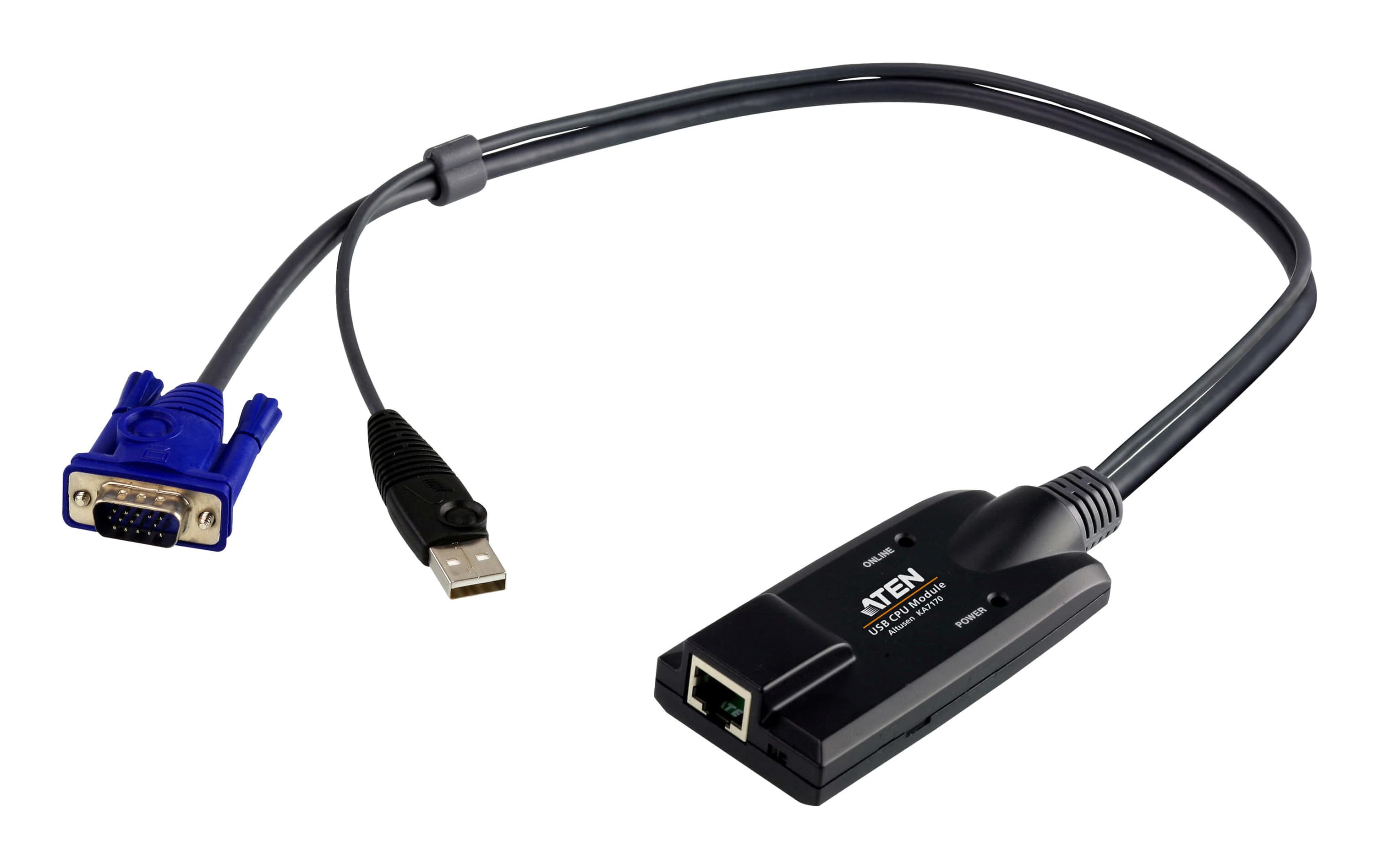 ATEN ATEN VGA USB KVM ADAPTER FOR KH, KL, KM AND KN SERIES KA7170-AX