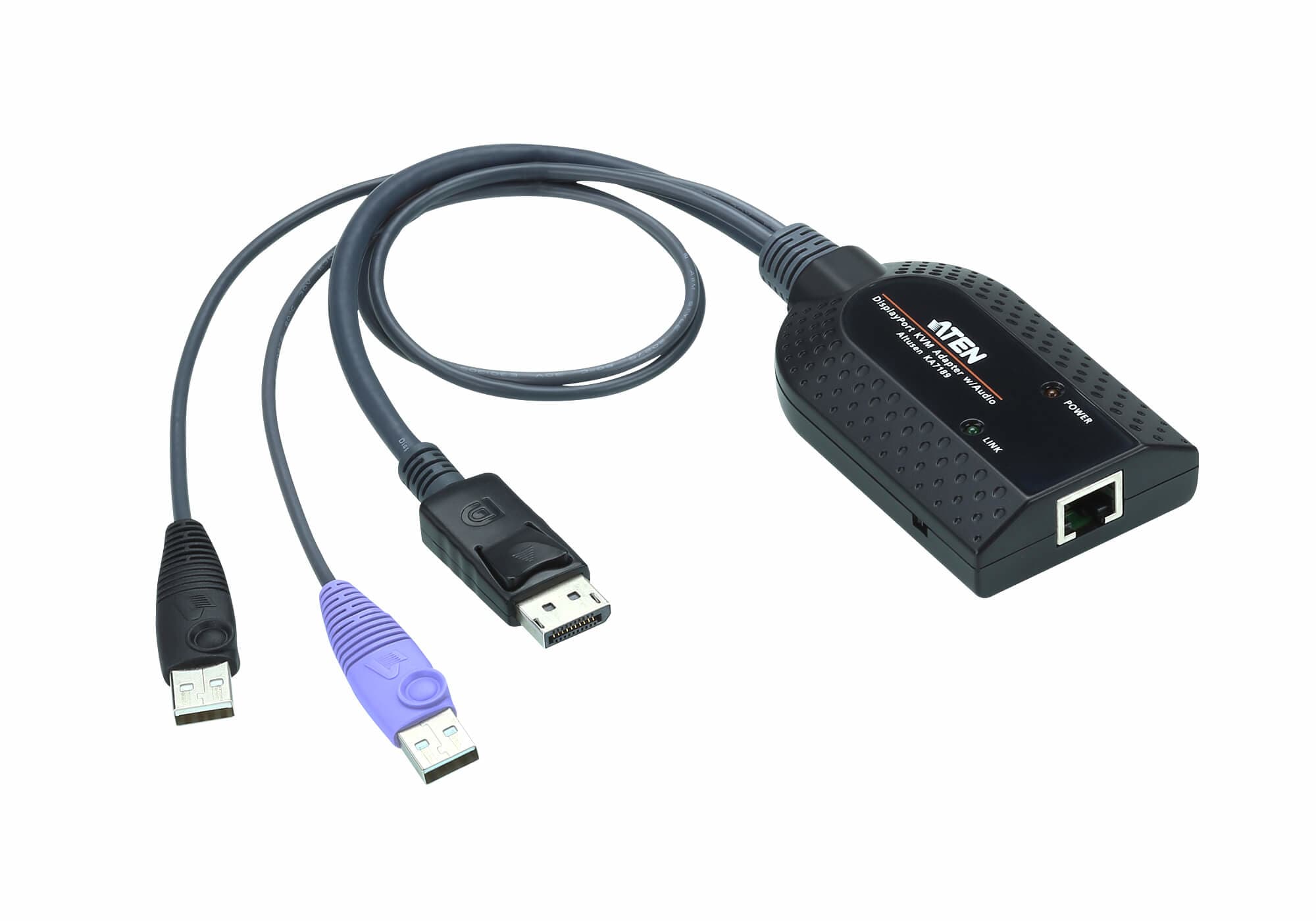 ATEN ATEN DP USB VIRTUAL MEDIA KVM ADAPTER KA7189-AX