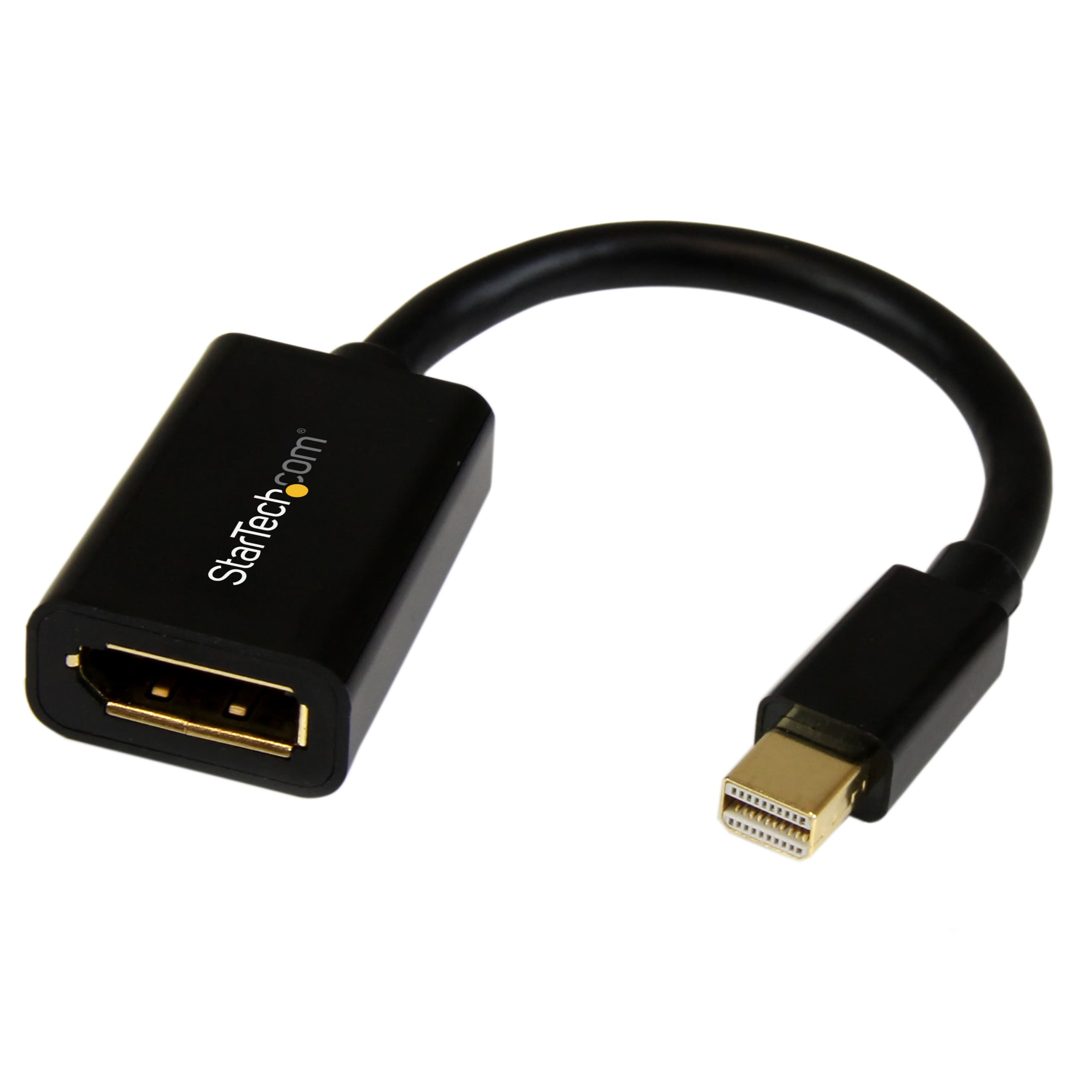 STARTECH STARTECH.COM MINI DISPLAYPORT TO DISPLAYPORT ADAPTER, 4K X 2K MDP TO DP 1.2 LTW MDP2DPMF6IN