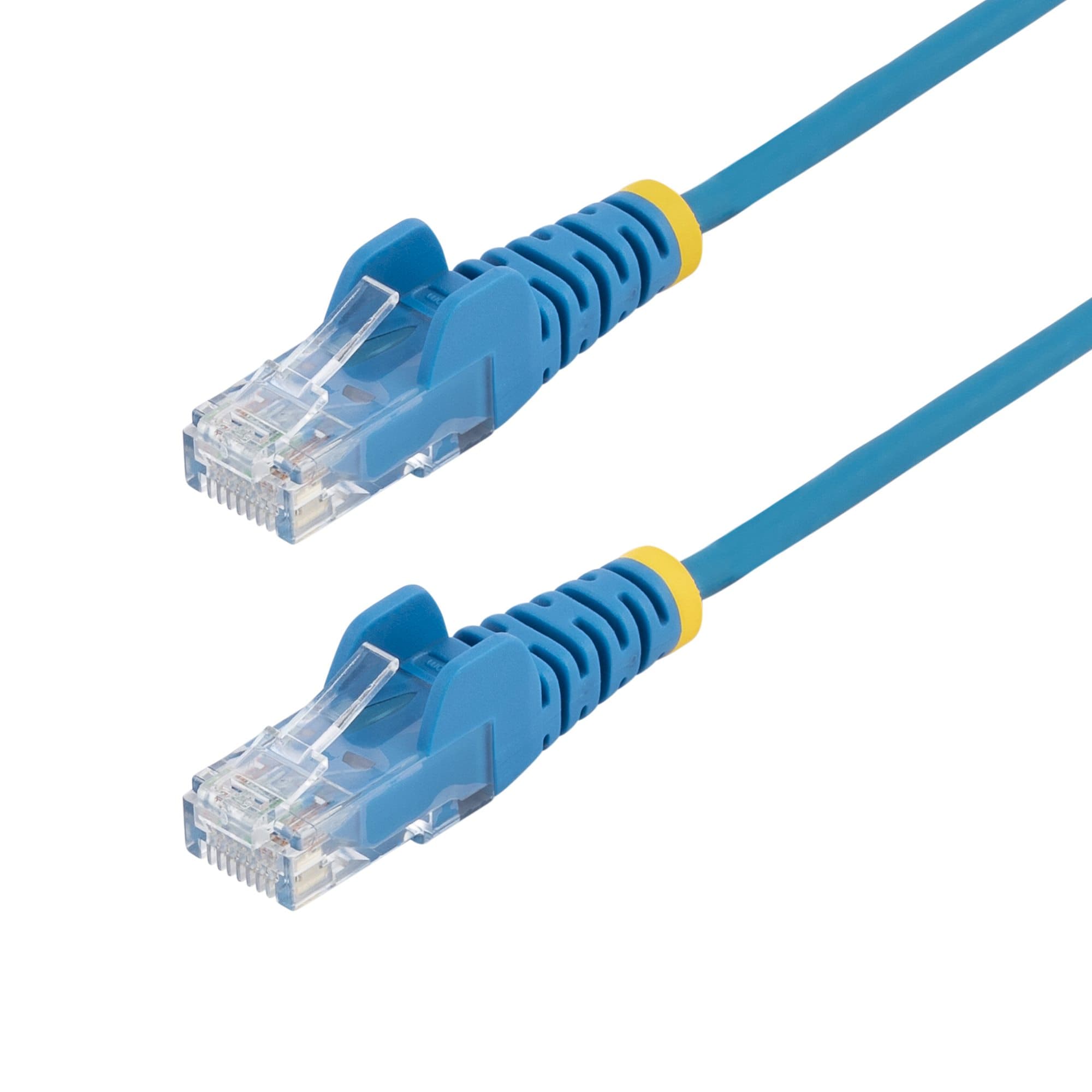 STARTECH STARTECH.COM 10M BLUE SLIM CAT6 ETHERNET CABLE, SNAGLESS, 28AWG, LSZH, LTW N6PAT10MBLS