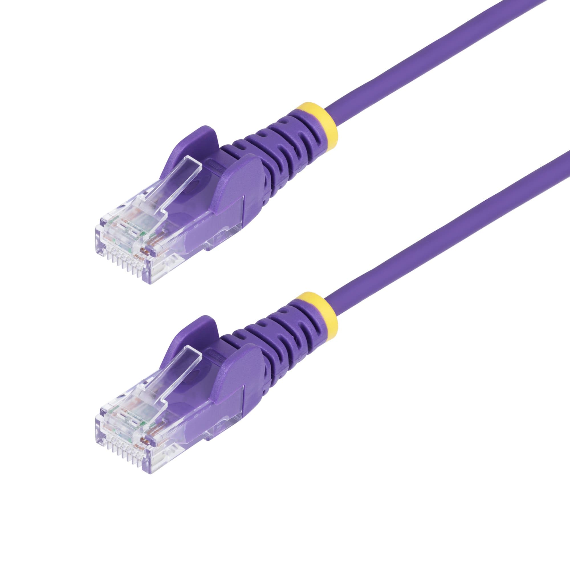 STARTECH STARTECH.COM 15M PURPLE SLIM CAT6 ETHERNET CABLE, SNAGLESS, 28AWG, LSZH, LTW N6PAT15MPLS