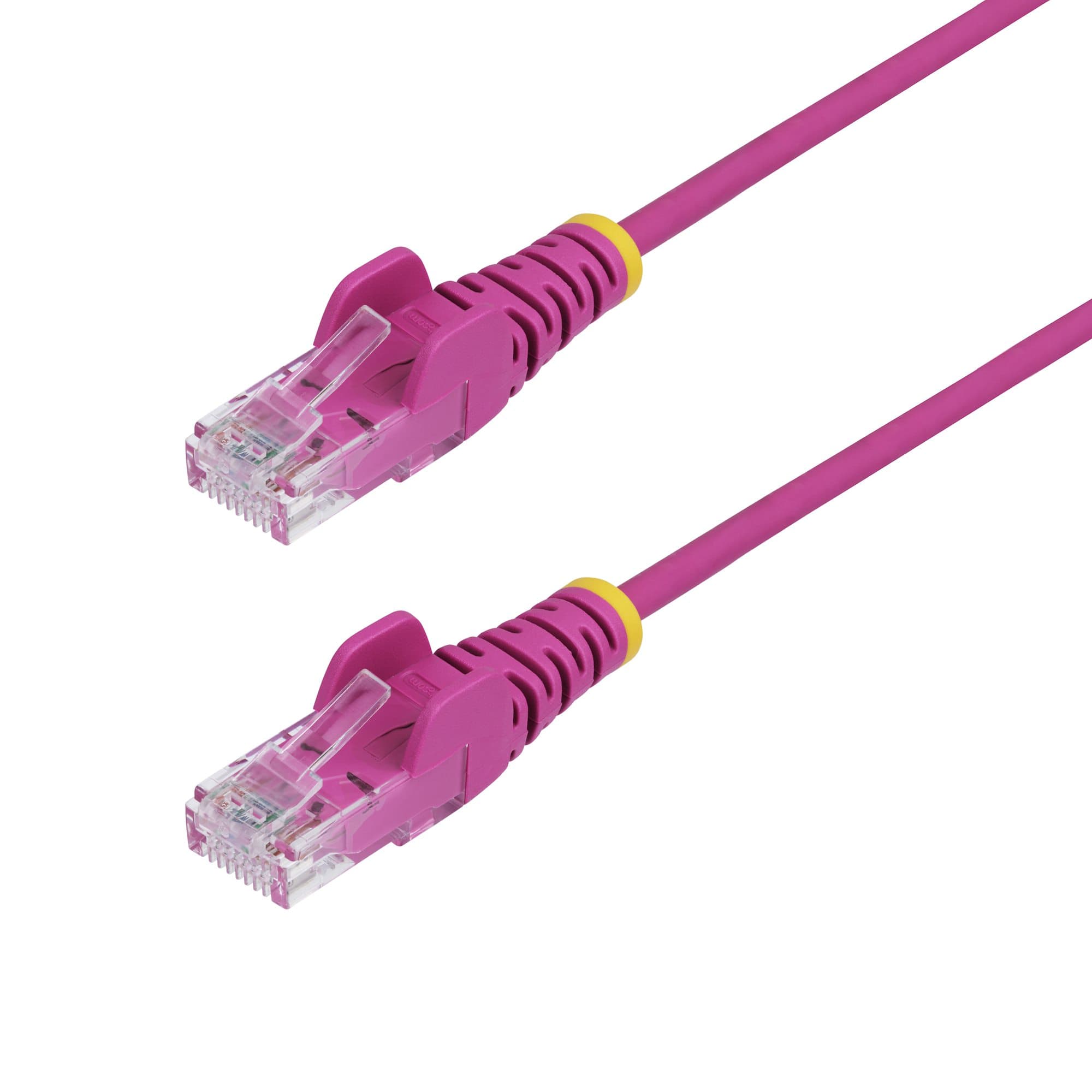 STARTECH STARTECH.COM 2M PINK SLIM CAT6 ETHERNET CABLE, SNAGLESS, 28AWG, LSZH, LTW N6PAT200CMPKS
