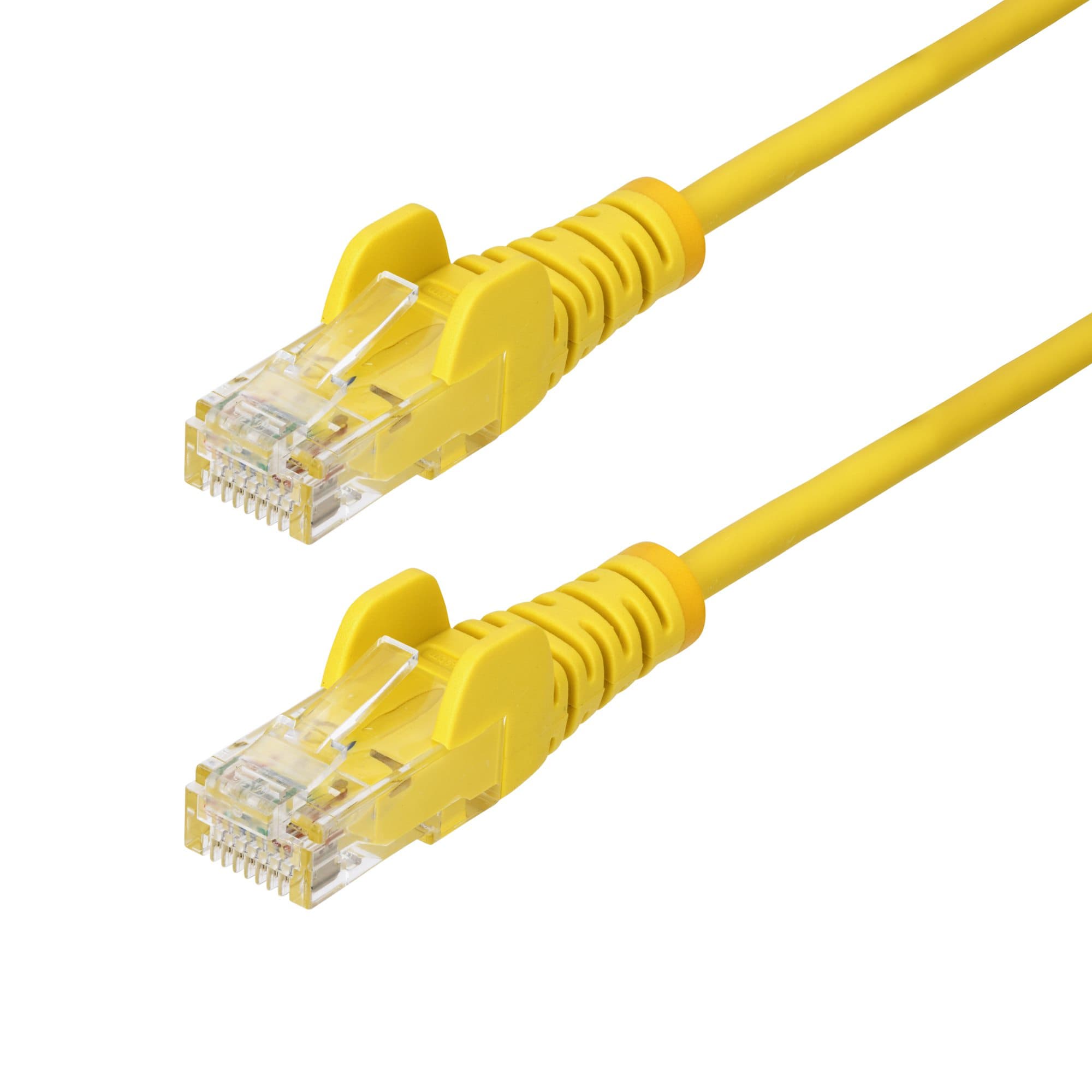 STARTECH STARTECH.COM 2M YELLOW SLIM CAT6 ETHERNET CABLE, SNAGLESS, 28AWG, LSZH, LTW N6PAT200CMYLS