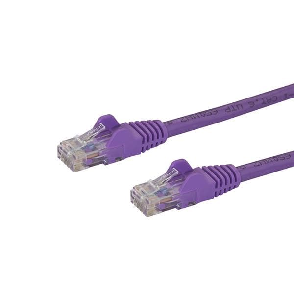 STARTECH STARTECH.COM 10M PURPLE CAT6 ETHERNET PATCH CABLE - SNAGLESS, LTW N6PATC10MPL