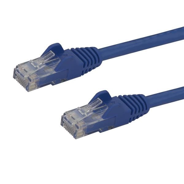 STARTECH STARTECH.COM CAT6 ETHERNET CABLE 1.5M BLUE 650MHZ 100W SNAGLESS PATCH CORD LTW N6PATC150CMBL