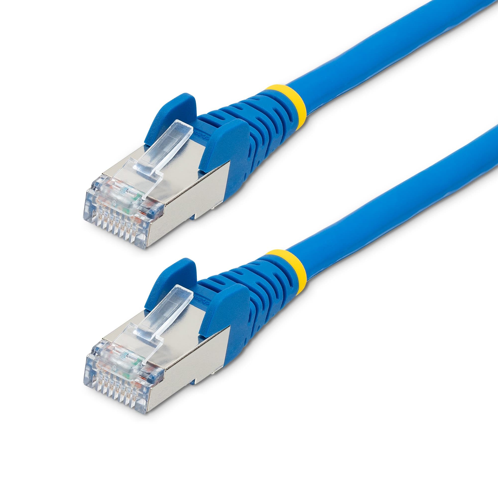 STARTECH STARTECH.COM 1M LSZH CAT6A ETHERNET CABLE - 10GBE S/FTP 100W POE BLUE LTW NLBL-1M-CAT6A-PATCH
