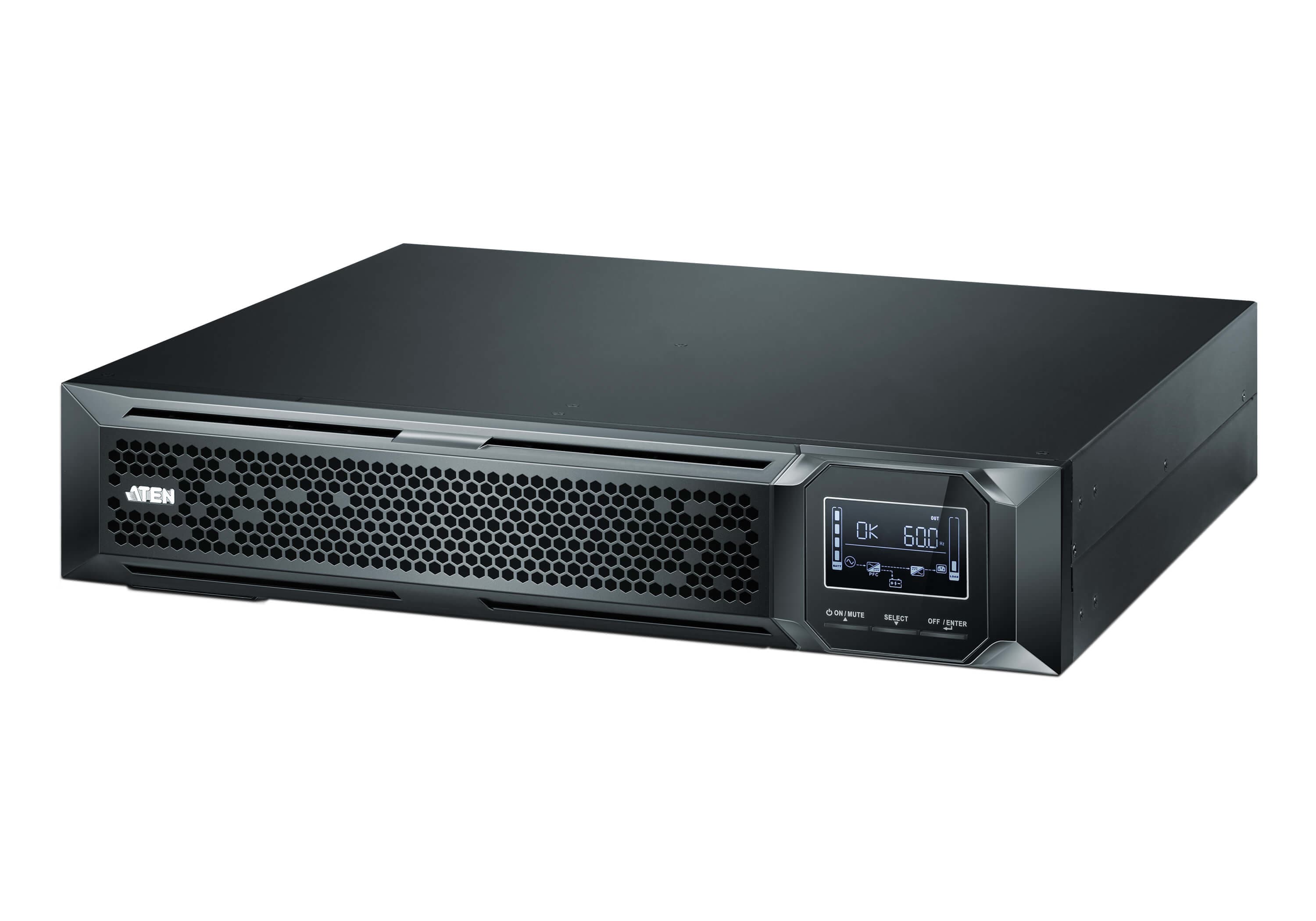 ATEN ATEN 3000VA/3000W PROFESSIONAL ONLINE UPS  WITH USB/DB9 CONNECTION OL3000HV-AT-G