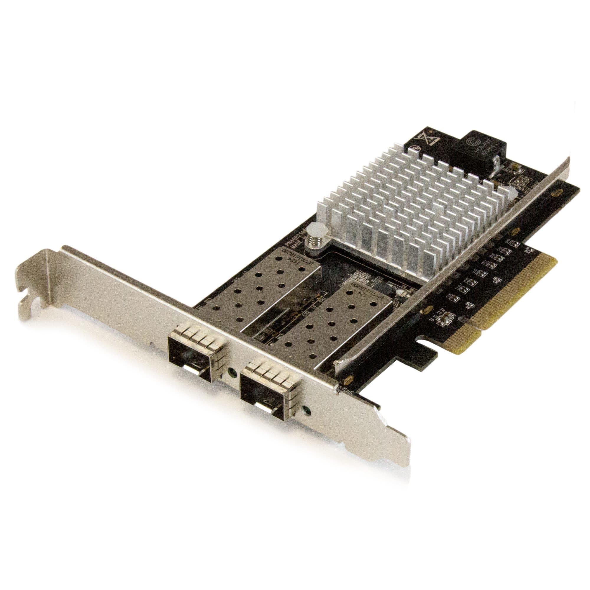 STARTECH STARTECH.COM 10GB SFP+ NETWORK CARD - 2-PORT - FIBER - PCIE, INTEL CHIP 2 YR PEX20000SFPI