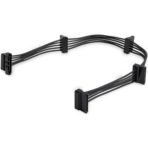 STARTECH STARTECH.COM 4X SATA POWER SPLITTER ADAPTER CABLE - 4 SATA POWER CABLE LTW PYO4SATA