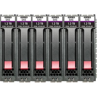 HPE HPE MSA 48TB SAS 7.2K LFF M2 6pk HDD Bdl - Promo End 8/05/2026 R0Q69A