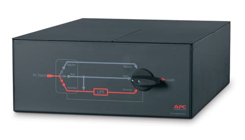 APC APC (SBP10KRMI4U) SRV BYPASS PANEL- 230V; 100A; MBB; HW IN; IEC-320 OUT- (8) C13 (2) C19 SBP10KRMI4U