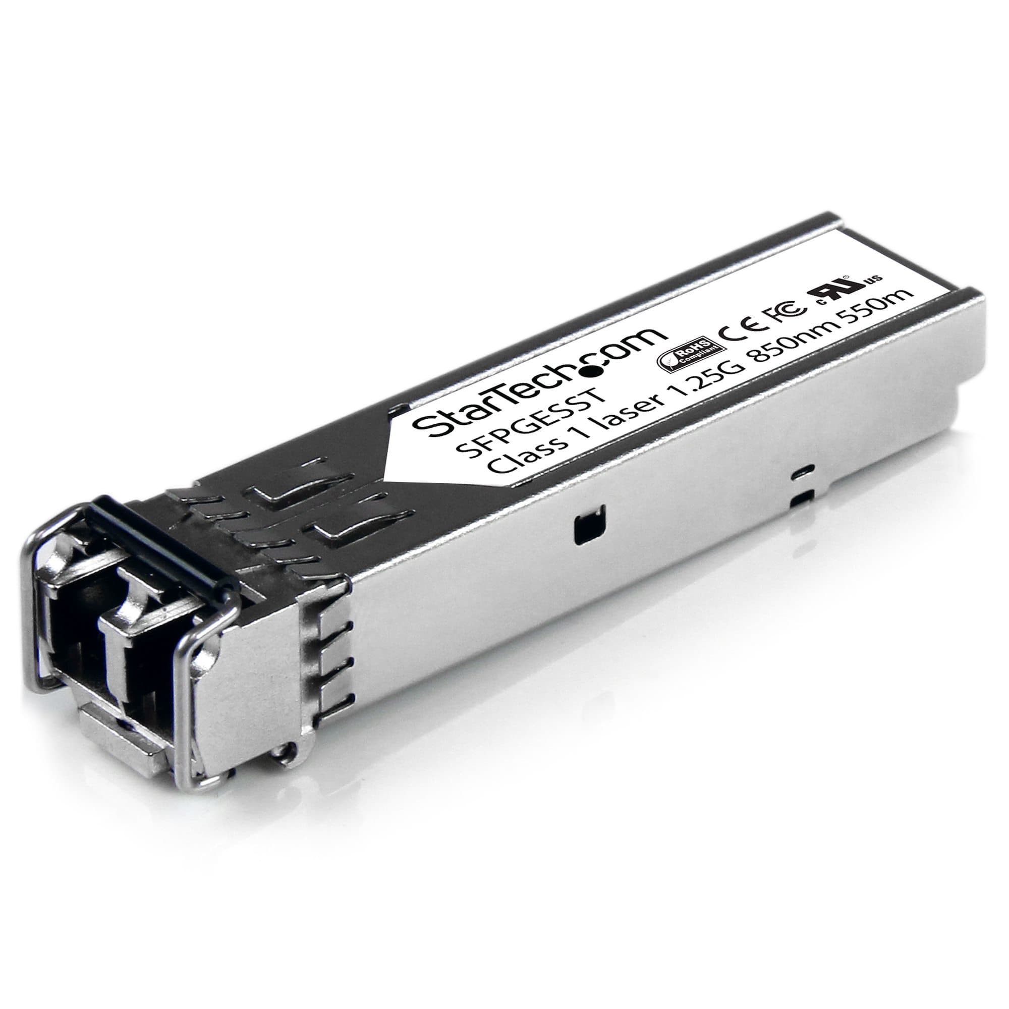 STARTECH STARTECH.COM 850NM 1000BASE-SX MULTIMODE SFP FIBER TRANSCEIVER MODULE LC, LTW SFPGESST