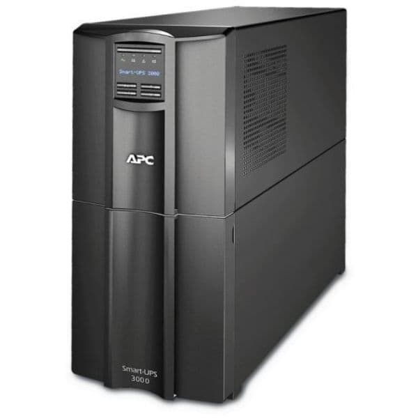 APC APC SMART UPS(SMT) 3000VA, IEC(8), USB, SERIAL, SMART SLOT, LCD,TWR, SMART CONNECT-3Y WTY SMT3000IC