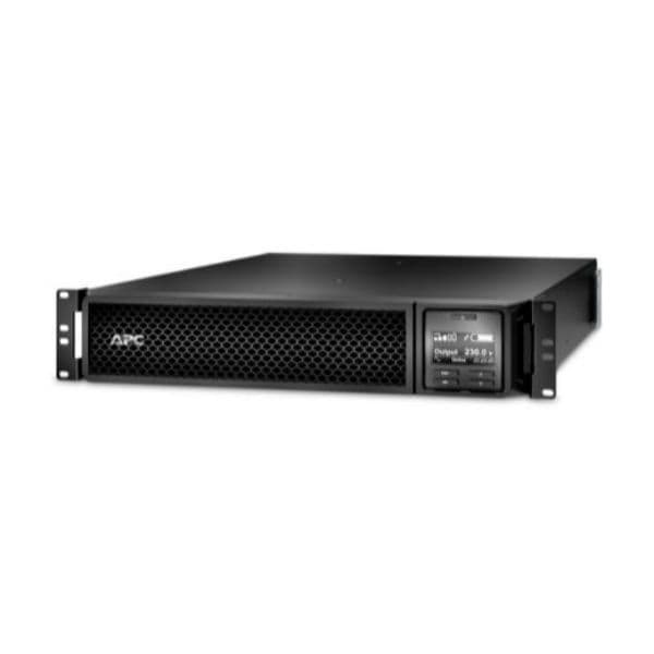 APC APC SMART-UPS SRT 1000VA 230V, (6) IEC 320 C13, RJ-45 SERIAL, SMARTSLOT, USB, LCD, 2U RACK SRT1000RMXLI