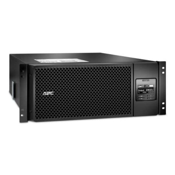 APC APC SMART-UPS (SRT), 6000VA, IEC(10), NETWORK, LCD, 4U RACK/TWR, 3YR SRT6KRMXLI