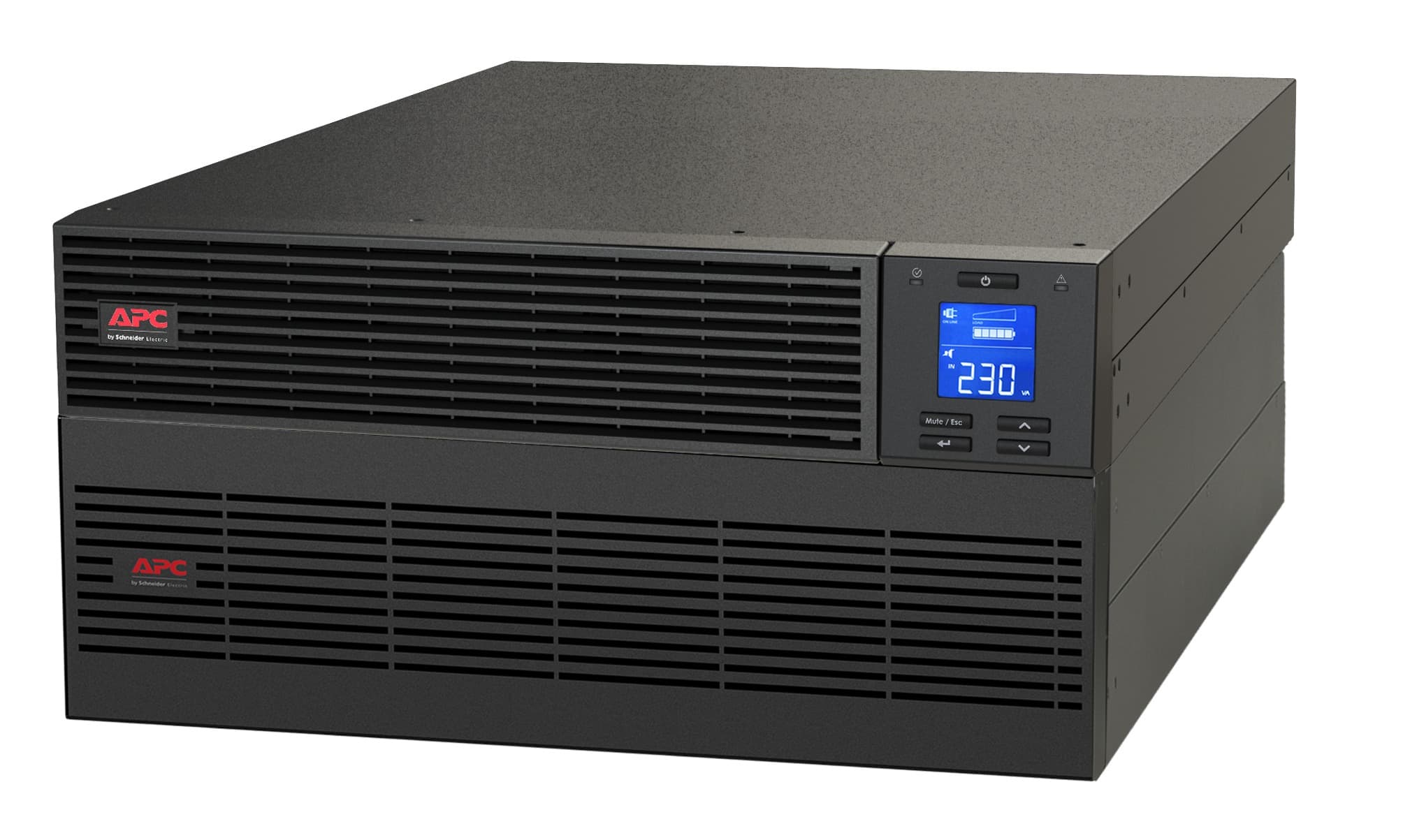 APC APC EASY UPS ONLINE SRV RM 6000VA 230V WITH EXTERNAL BATTERY PACK,WITH RAILKIT SRV6KRILRK