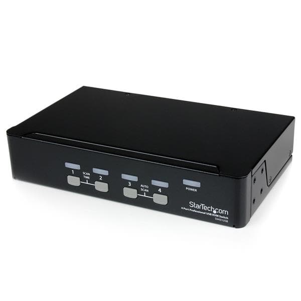 STARTECH STARTECH.COM 4 PORT VGA USB KVM SWITCH, 3 YR SV431USB