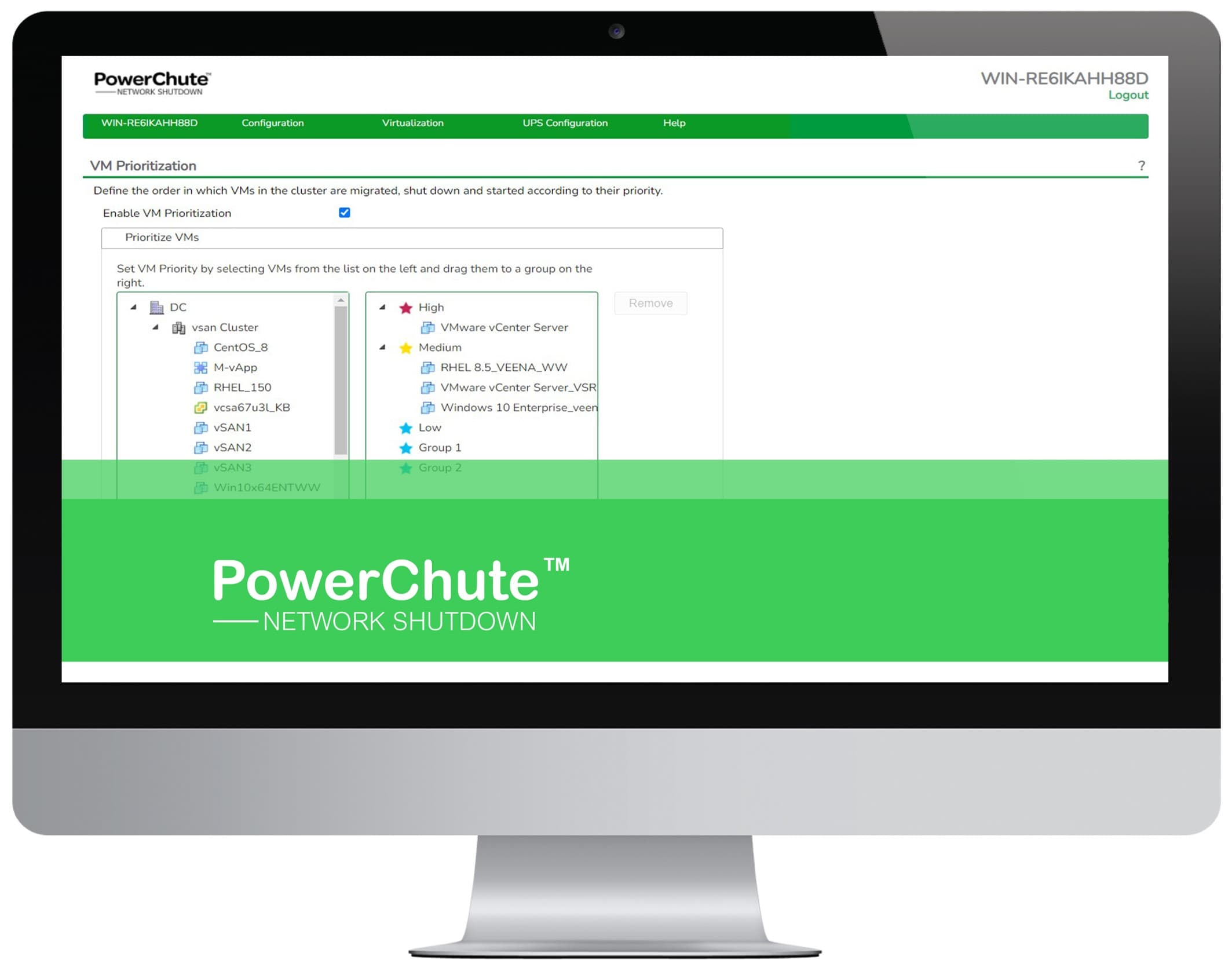 APC APC POWERCHUTE NETWORK SHUTDOWN LICENSE FOR VIRTUALIZATION AND HCI, 5-YEAR SWPCNS5Y-DIGI