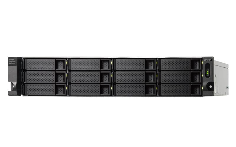QNAP QNAP 12-BAY SATA JBOD EXPANSION UNIT (NO DISK) USB-C(1),NO RAIL KIT, 3YR TL-R1200C-RP