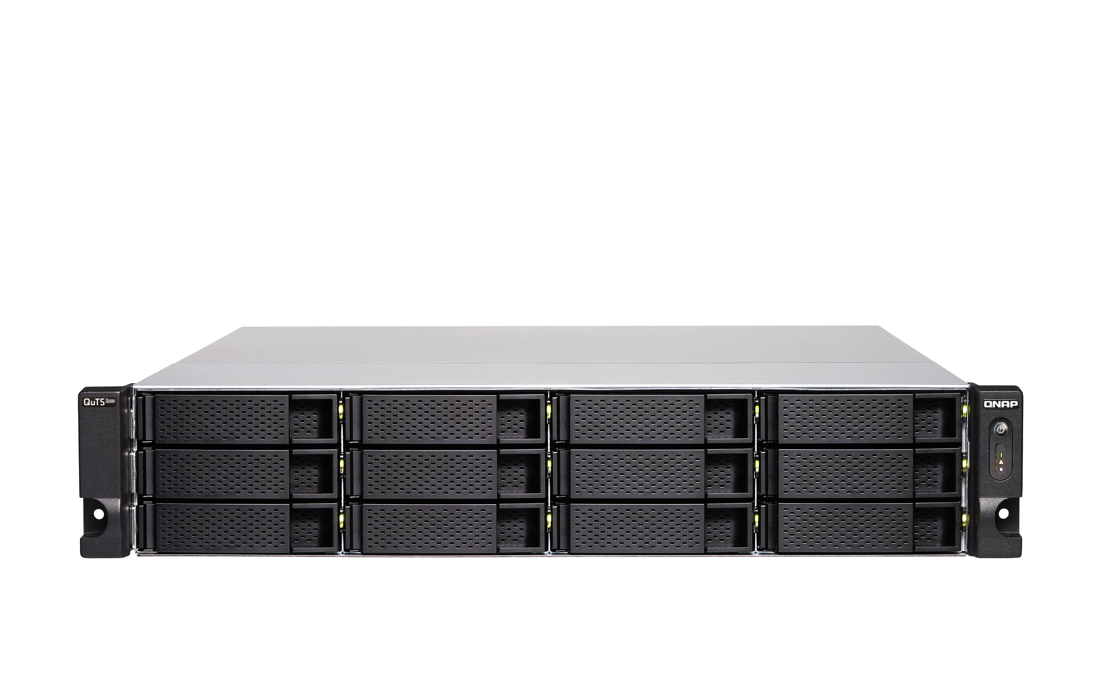 QNAP QNAP 12+6 BAY 2U RACKMOUNT NAS,INTEL XEON,3.2GHZ 4 CORE,32GB RAM,10G,2.5G,USB,PCIE,3YR TS-H1886XU-RP-R2-D1622-32G