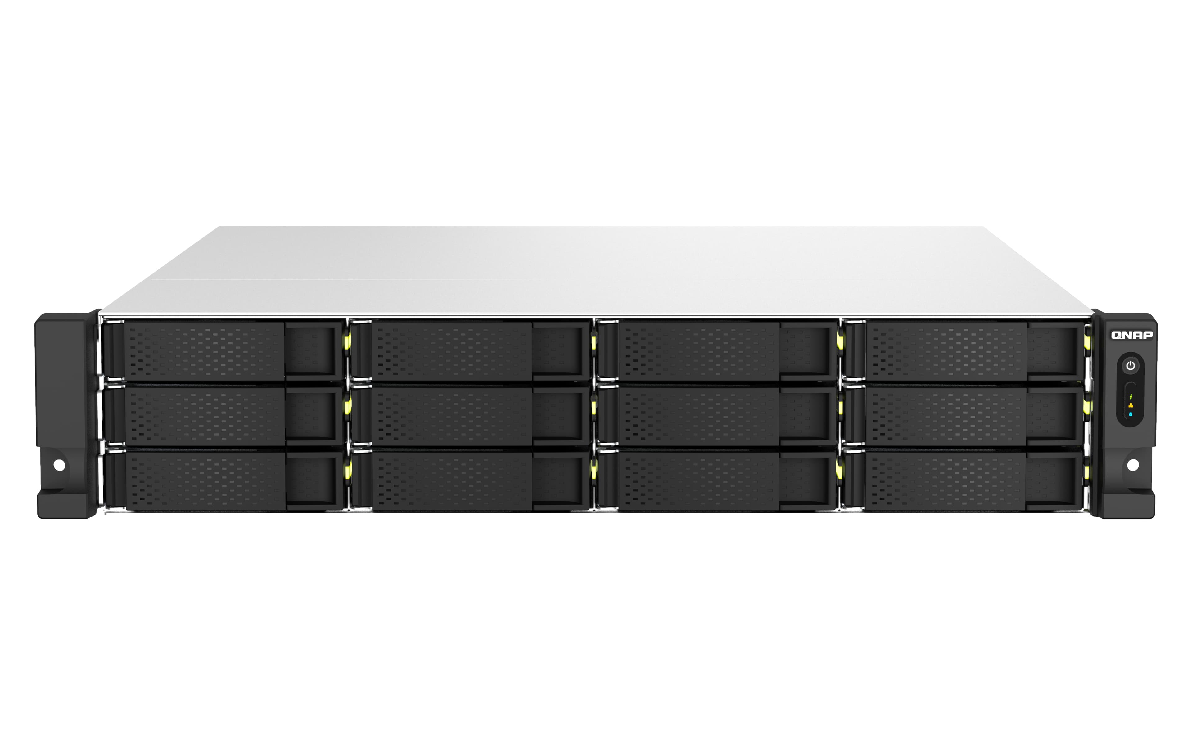 QNAP QNAP 12+6 BAY 2U RACKMOUNT NAS,INTEL XEON,2.9GHZ 5 CORE,16GB RAM,10G,2.5G,USB,PCIE,RP,5YR TS-H1887XU-RP-E2334-16G