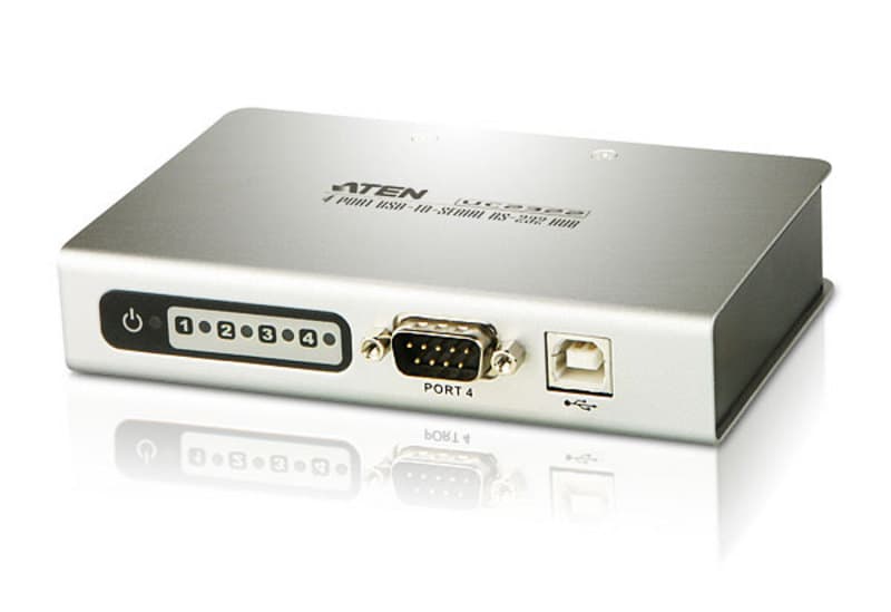 ATEN ATEN 4 PORT USB TO RS232 CONVERTER WITH 1.8M CABLE UC2324-AT