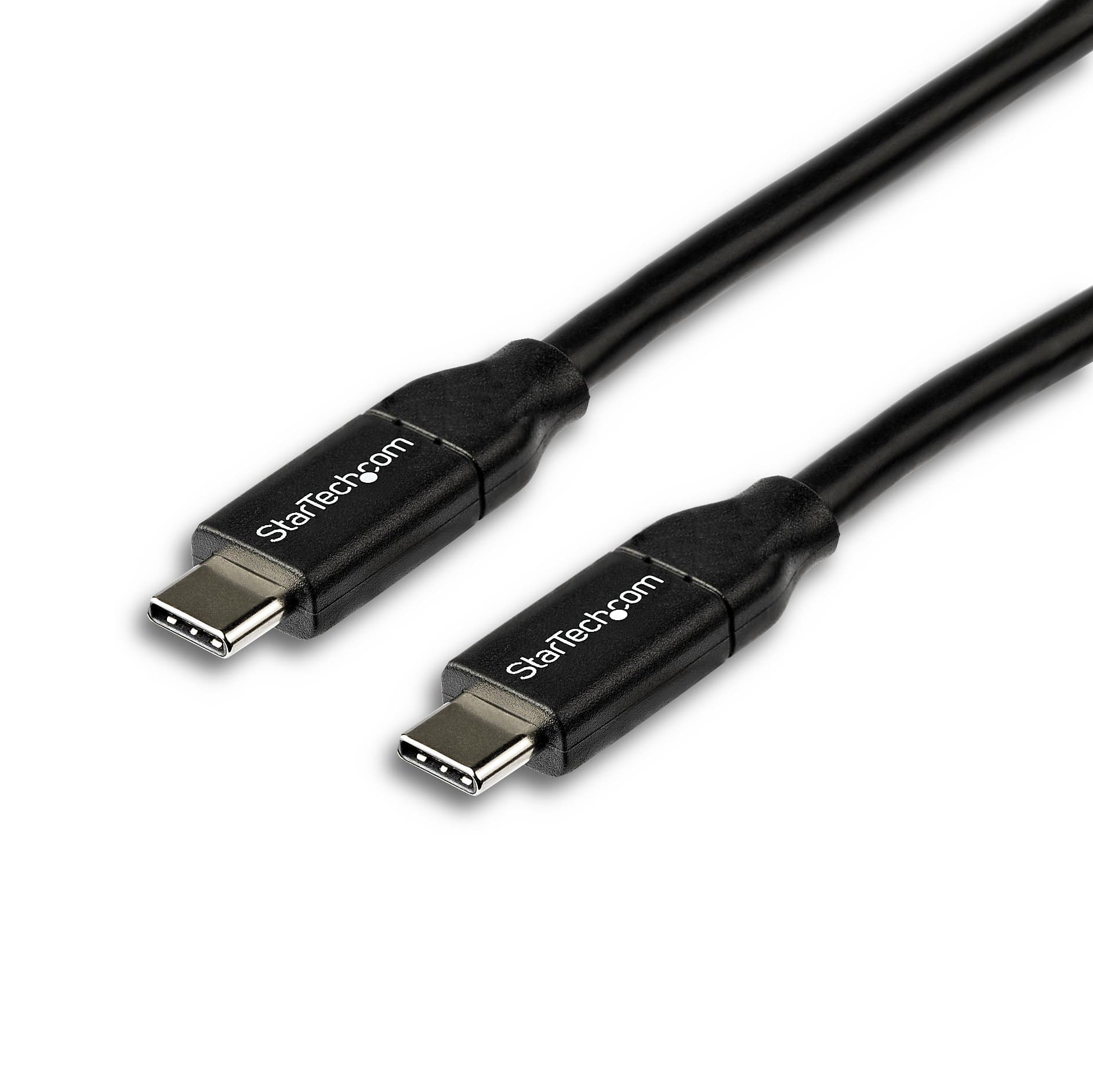 STARTECH STARTECH.COM 2M 6FT USB C TO USB C CABLE - 5A PD - USB 2.0 USB-IF CERTIFIED 2 YR USB2C5C2M