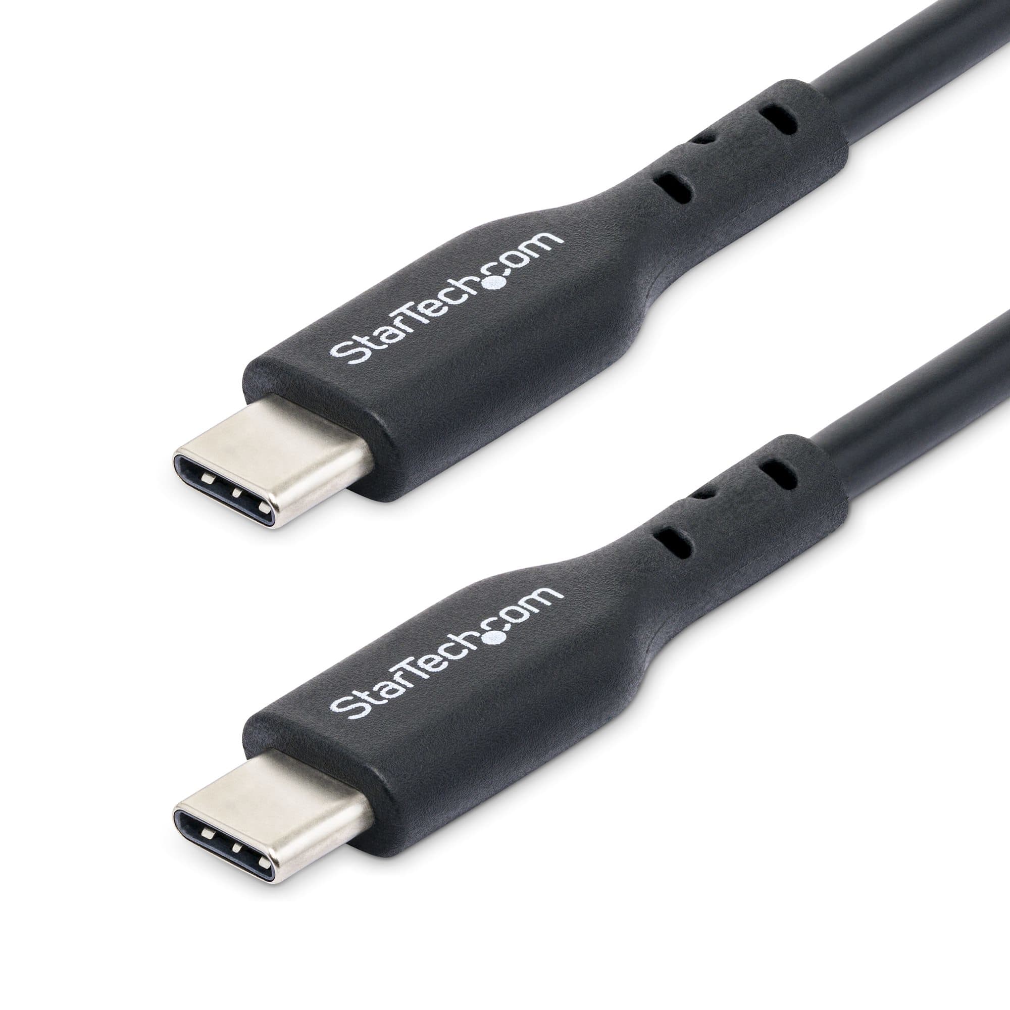 STARTECH STARTECH.COM 2M (6FT) USB C CHARGING CABLE, USB-C CABLE, 60W 3A PD, 2 YR USB2CC2MNC