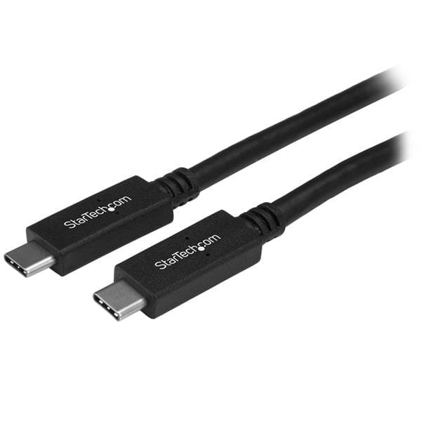 STARTECH STARTECH.COM 1M 3 FT USB C TO USB C CABLE - M/M - USB 3.0 (5GBPS) 2 YR USB315CC1M