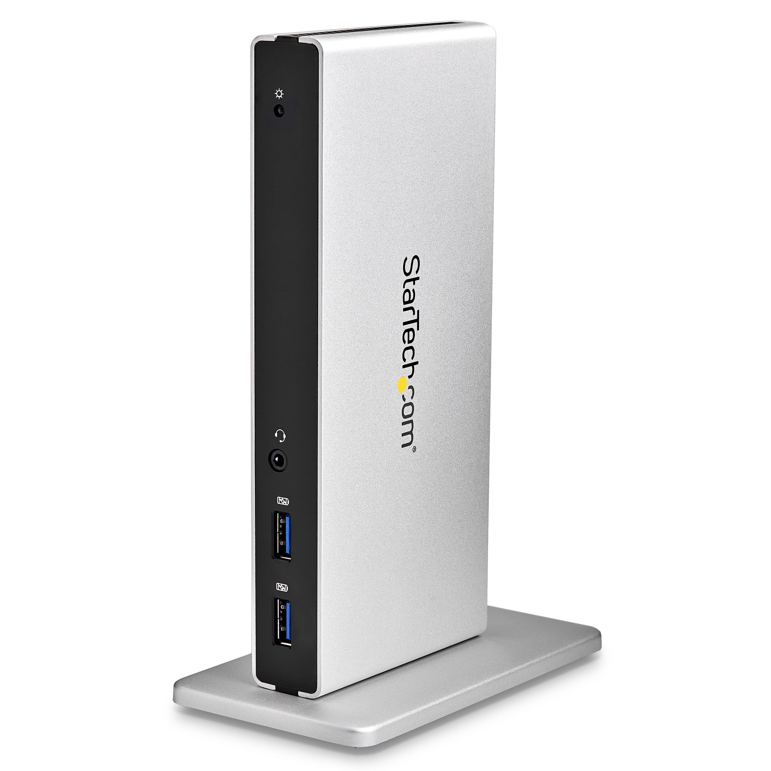 STARTECH STARTECH.COM USB 3.0 DOCKING STATION DUAL MONITOR DVI/VGA/HDMI, 5XUSB, GBE 3 YR USB3SDOCKDD