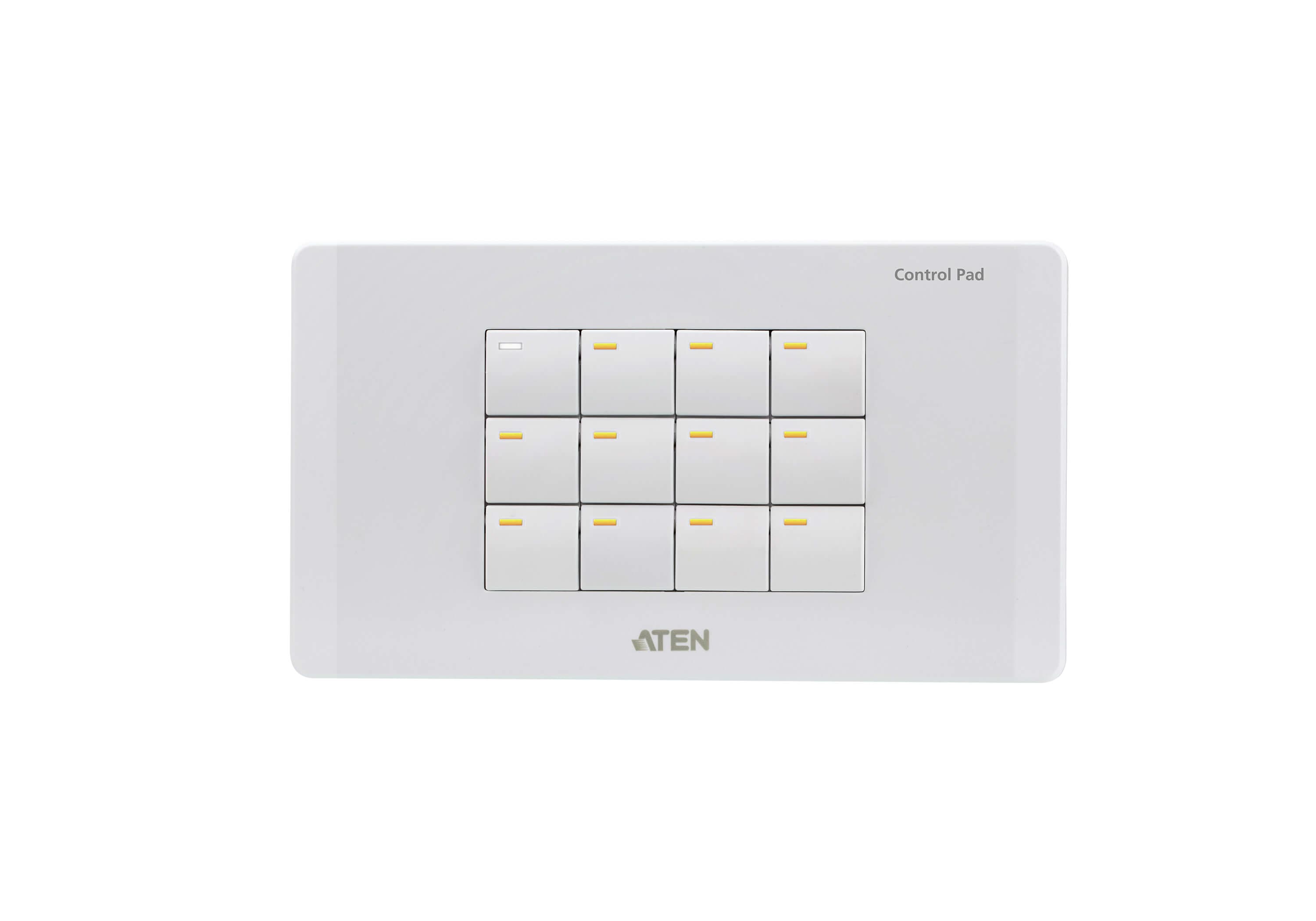 ATEN ATEN 12 BUTTON CONTROL PAD WITH2 GANG EU WALL PLATE VK0200-AT