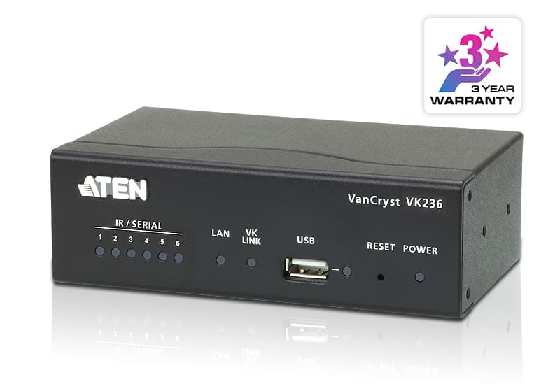 ATEN ATEN 6 PORT IR OR SERIAL EXPANSION BOX VK236-AT