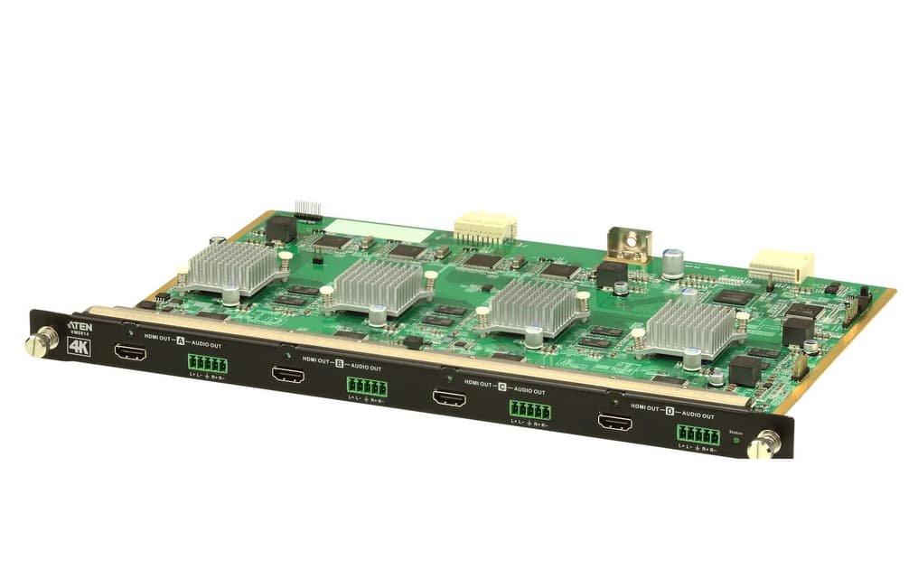 ATEN ATEN 4 PORT HDMI 4K OUTPUT BOARD WITH SCALAR FOR VM1600A/VM3200 VM8814-AT