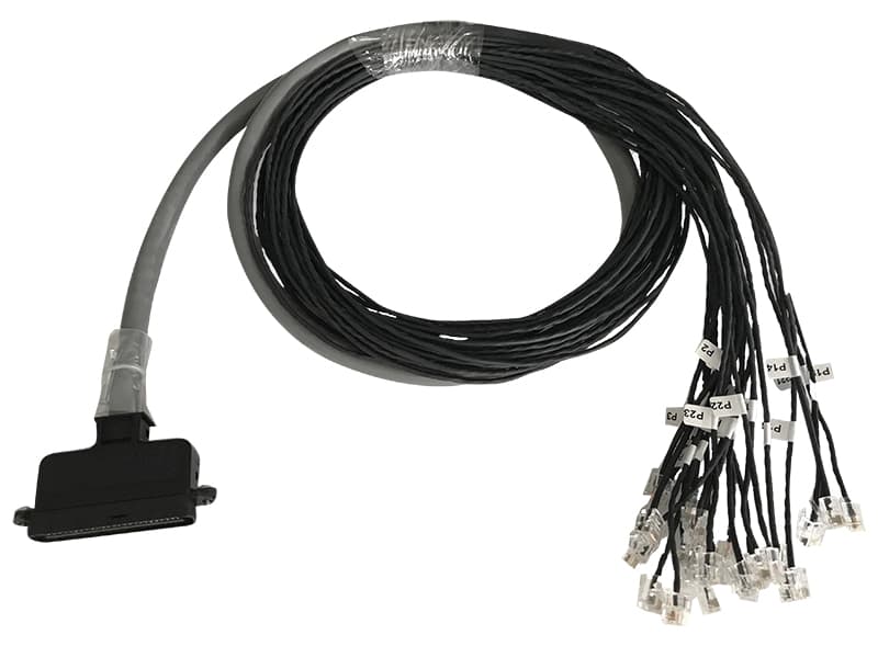 Grandstream Networks Patton 10-50TELCO/24RJ11 6 Foot Cable 50 PIN TELCO to 24 RJ11 Plugs 10-50TELCO24RJ1
