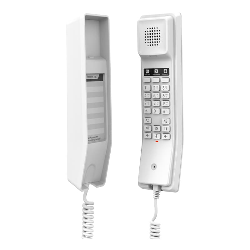 Grandstream Networks Grandstream GHP610W Compact Hotel SIP IP Phone w/ built-in WiFi - White GHP610W