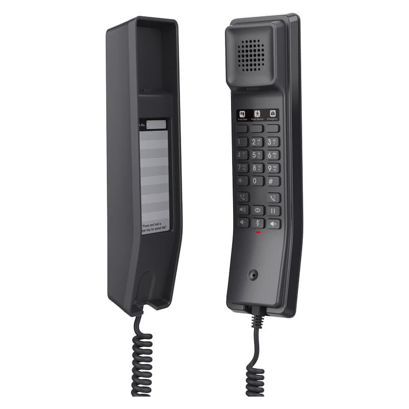 Grandstream Networks Grandstream GHP611 Compact Hotel SIP IP Phone - Black GHP611