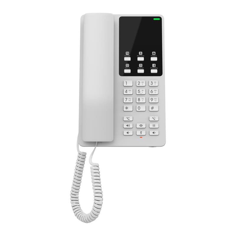 Grandstream Networks Grandstream GHP620W Desktop Hotel SIP IP Phone w/ built-in WiFi - White GHP620W