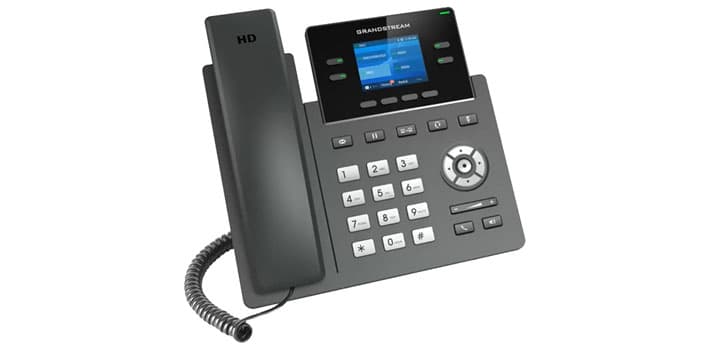 Grandstream Networks Grandstream GRP2612 4 Lines 2 SIP and 2.4 inch Colour Screen GRP2612