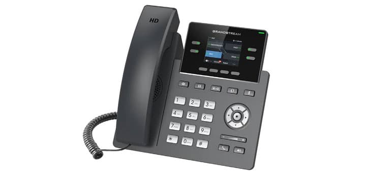 Grandstream Networks Grandstream GRP2612W 2 Lines 2 SIP Wi-Fi Connected 2.4in Colour Screen IP Phone GRP2612W