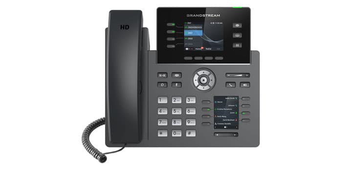 Grandstream Networks Grandstream GRP2614 4 Lines 4 SIP PoE 2.4inch Colour Screen GRP2614