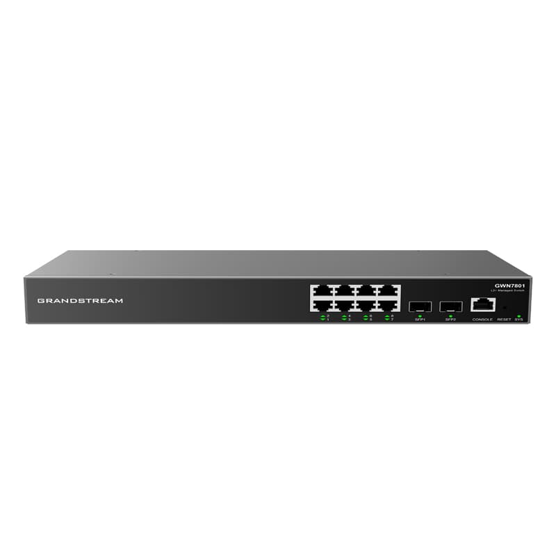 Grandstream Networks Grandstream GWN7801 8 Port Gigabit Managed Switch GWN7801