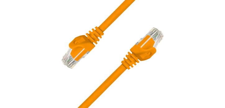 Go Wireless NZ 3 Metre Cat6 UTP Indoor Ethernet Cable - Orange IPL-UTP6-OR-3