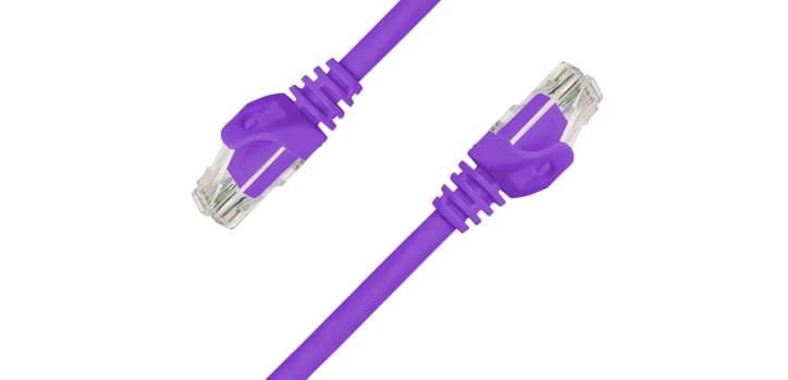 Go Wireless NZ 0.75 Metre Cat6 UTP Indoor Ethernet Cable - Purple IPL-UTP6-PU-0.75