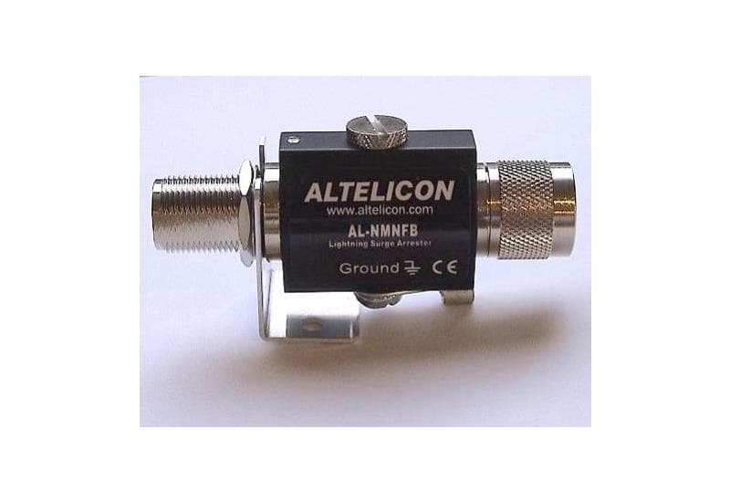 L-com N-Male to N-Female Bulkhead 0-3GHz 90V Lightning Protector LP-01