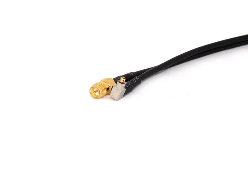 Go Wireless NZ RP-SMA Female to MC Card Right Angle 50 Ohm Coax Pigtail P-9