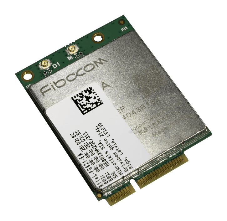 MikroTik MikroTik 4G LTE CAT6 mini-PCle card R11eL-FG621-EA R11eL-FG621-EA