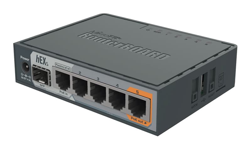 MikroTik MikroTik RB760iGS Dual Core 880MHz CPU Gigabit Router RB760iGS