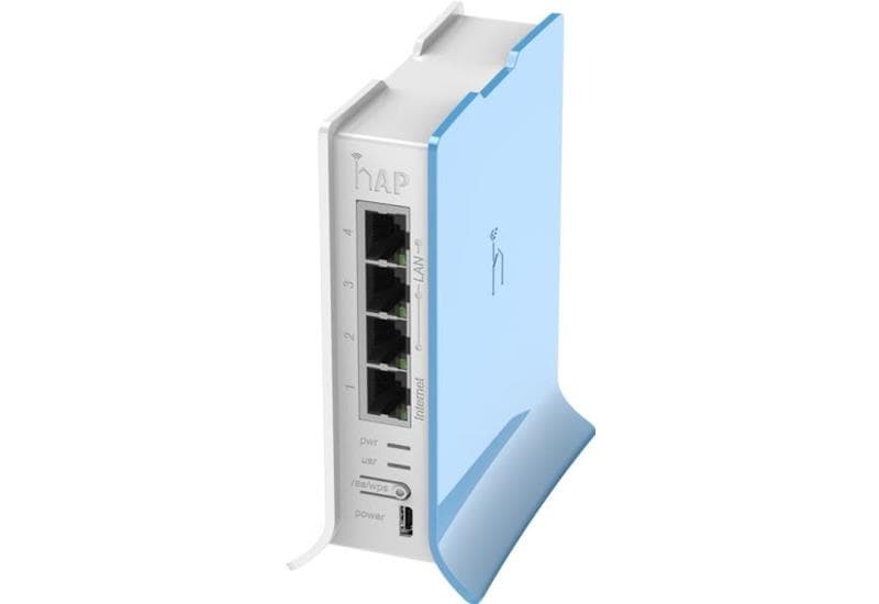 MikroTik MikroTik hAP Lite Tower Case 802.11n Router RB941-2nD-TC
